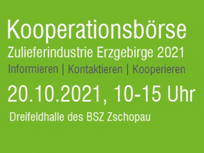 Kooperationsbörse Zulieferindustrie Erzgebirge 2021