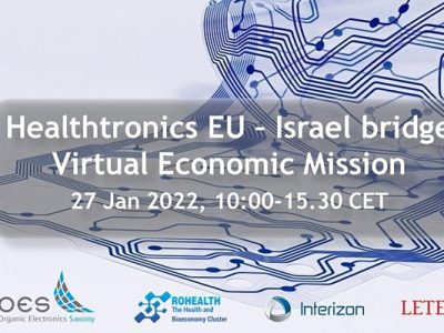 Healthtronics EU – Israel Bridge – Virtual Economic Mission – 27. Januar 2022